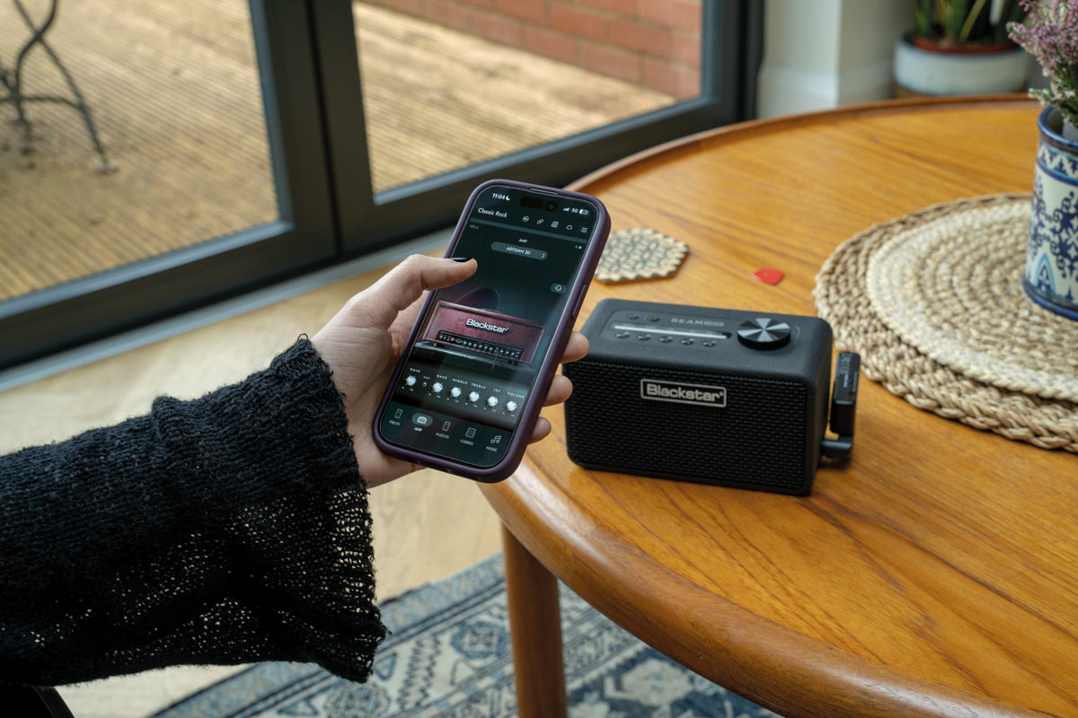 blackstar beam mini guitar amp app use