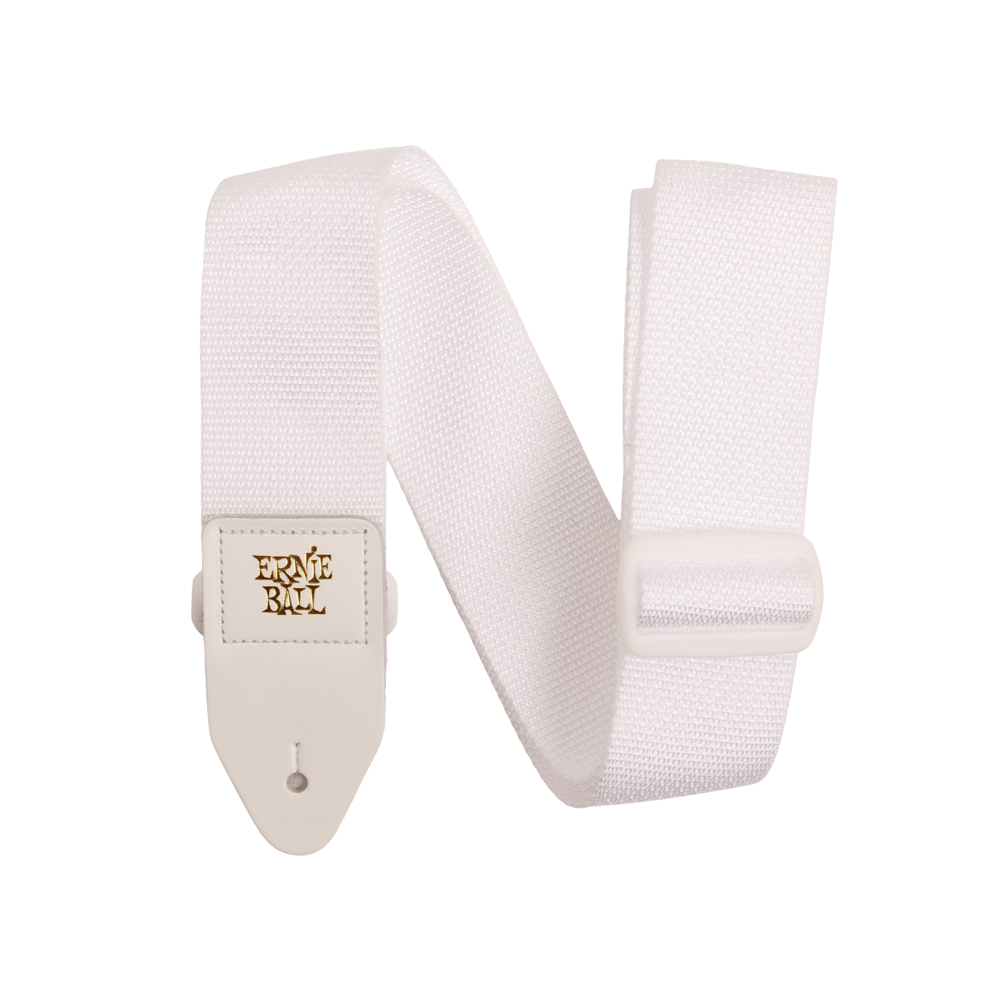 ernie ball polypro strap 5350 white white