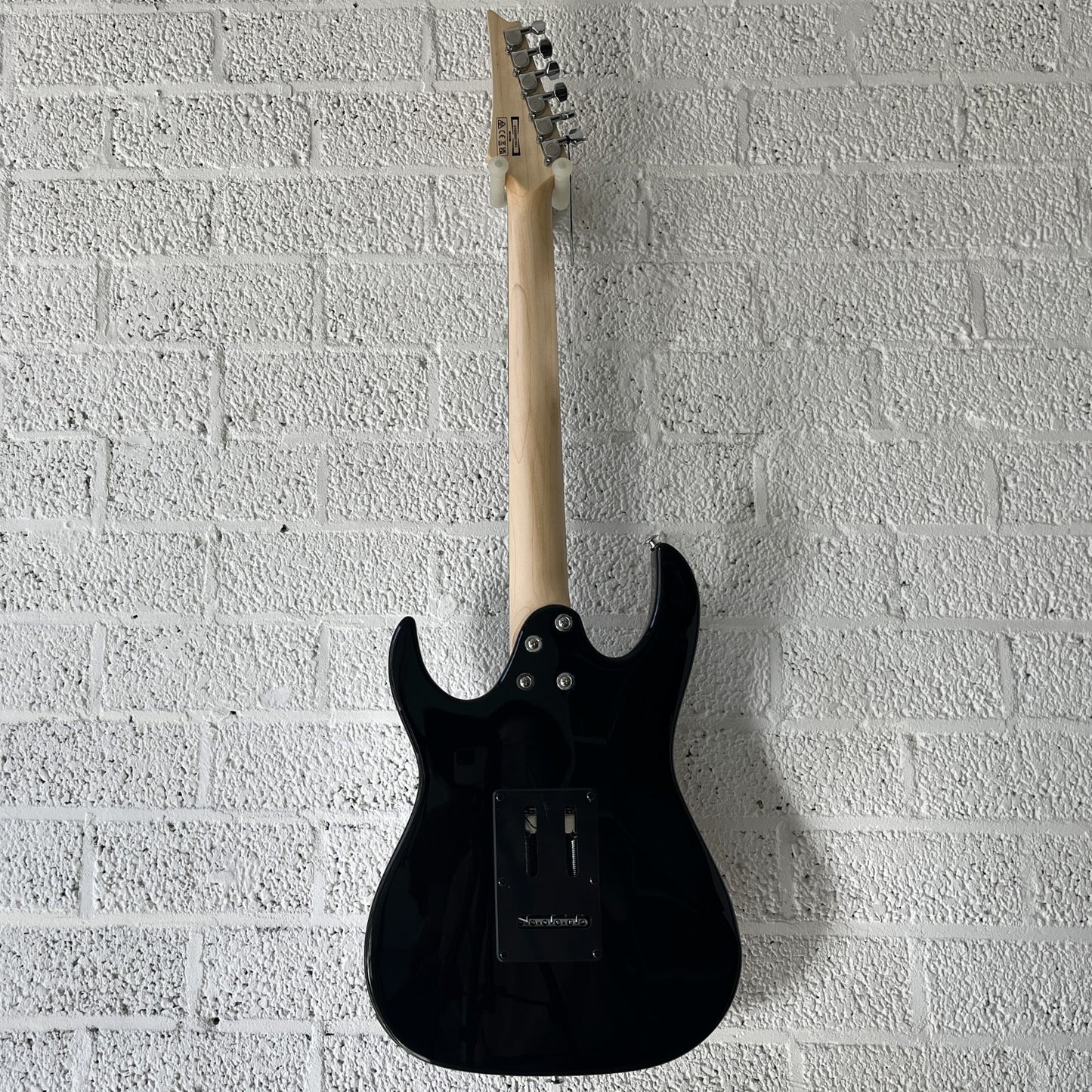 ibanez grx40 sunburst electric guitar back view