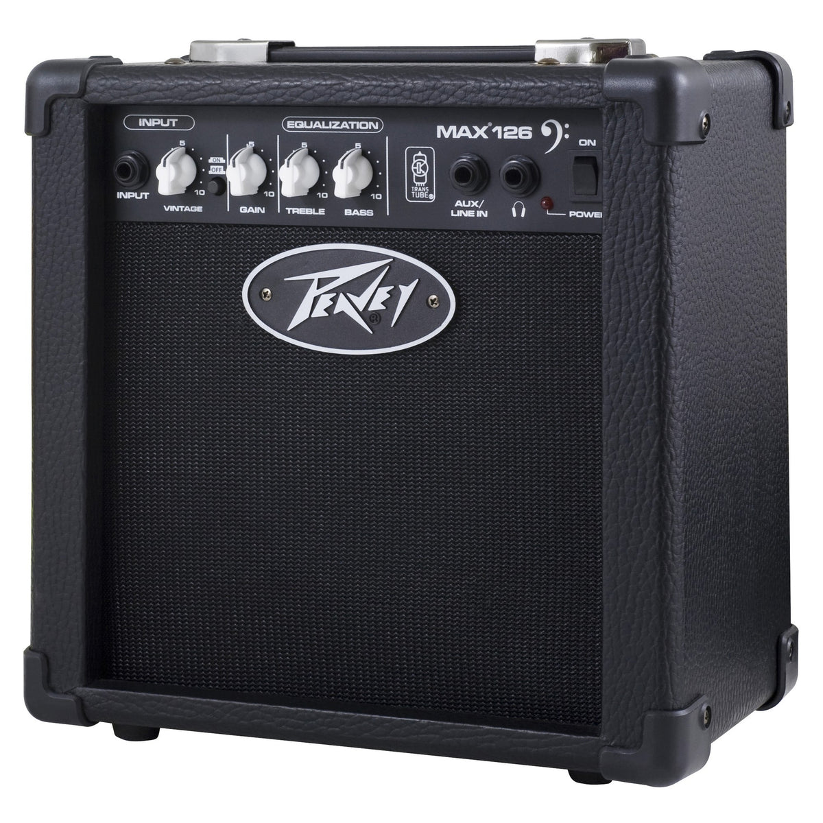 peavey max 126 bass combo amp 10w angled right