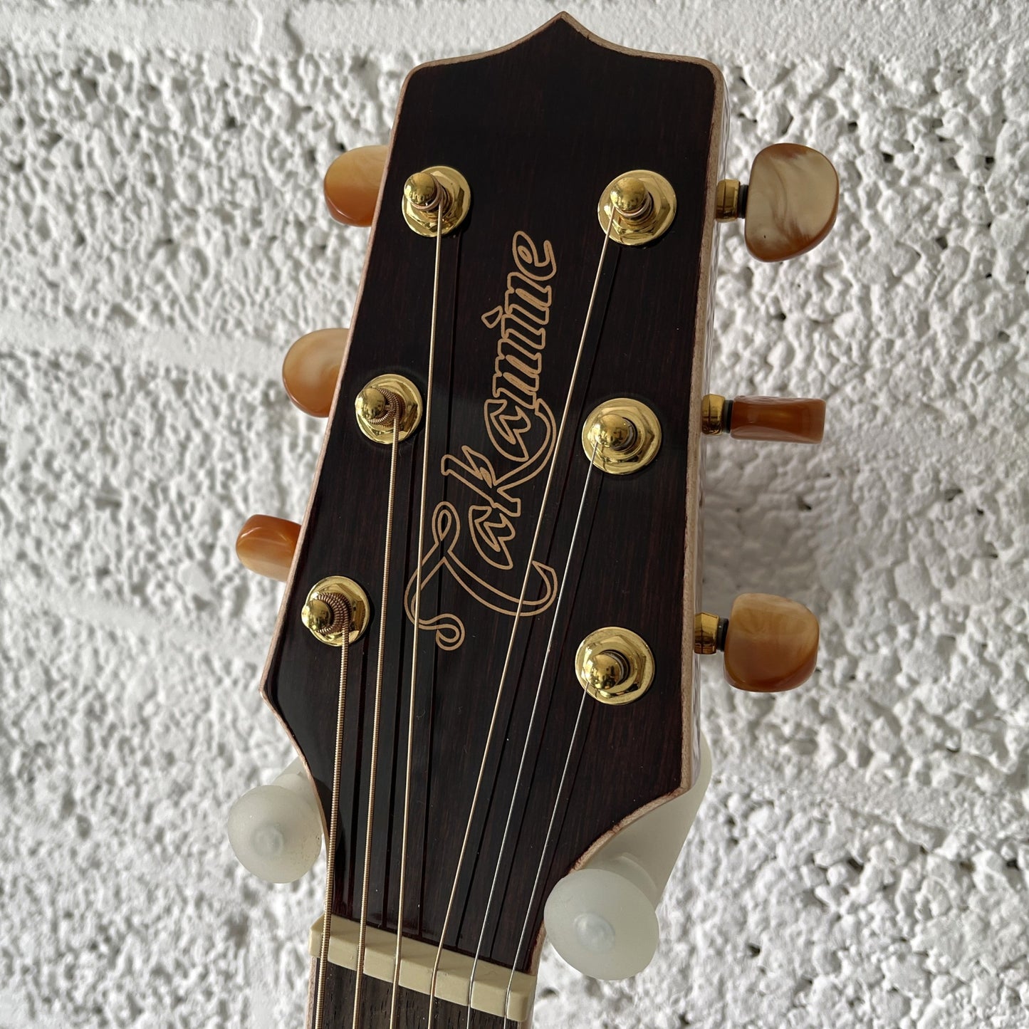takamine gn71cenat auditorium guitar headstock