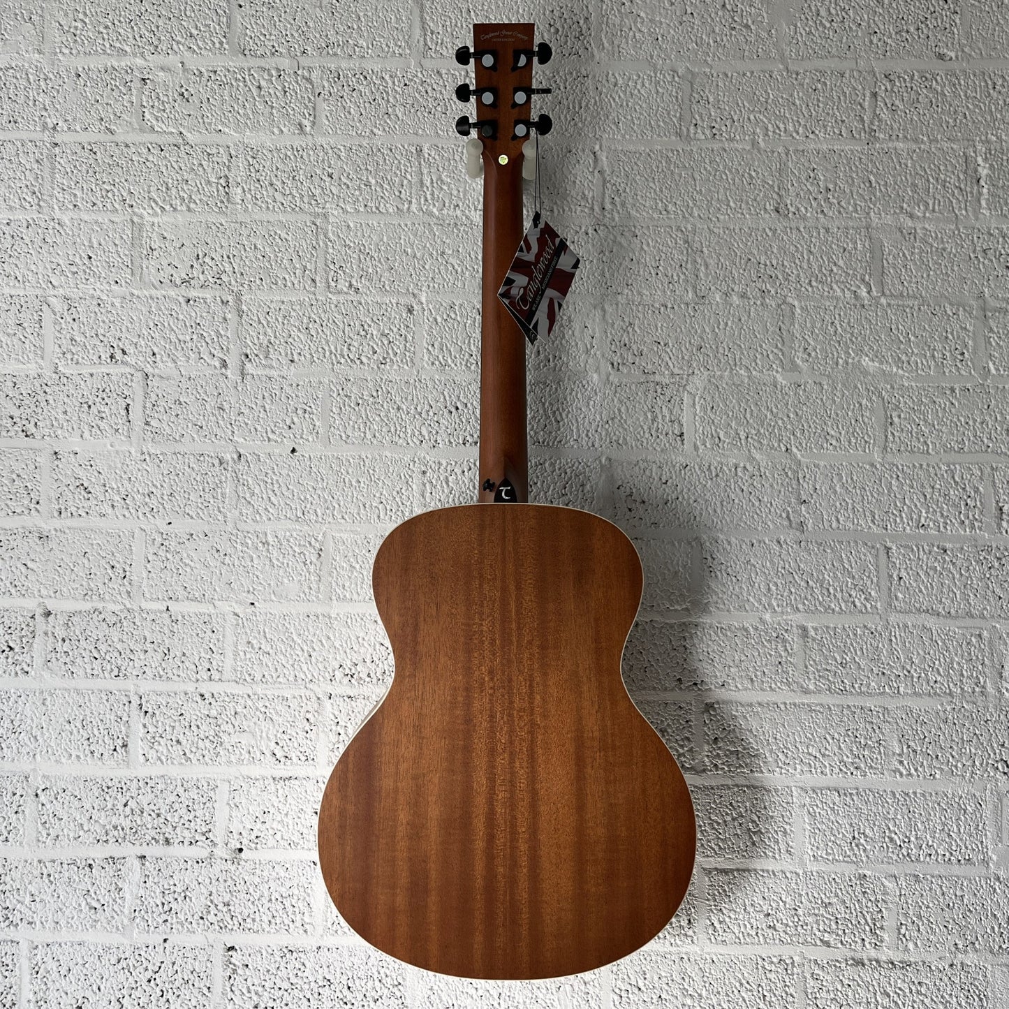 tanglewood ts3 strada auditorium acoustic guitar back view