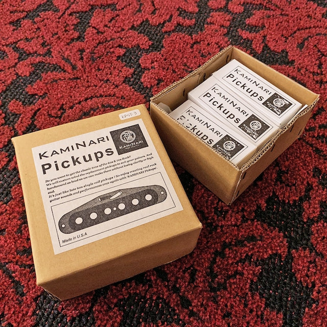 KAMINARI Guitars Set de micros des années 60 bobinés à la main