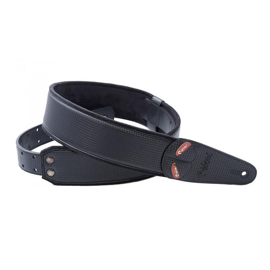 righton vegan guitar strap carbon black