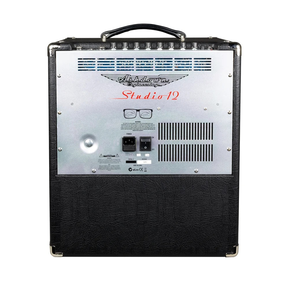 Ashdown Studio 12 100W bass combo amplifier with 12-inch speaker back view