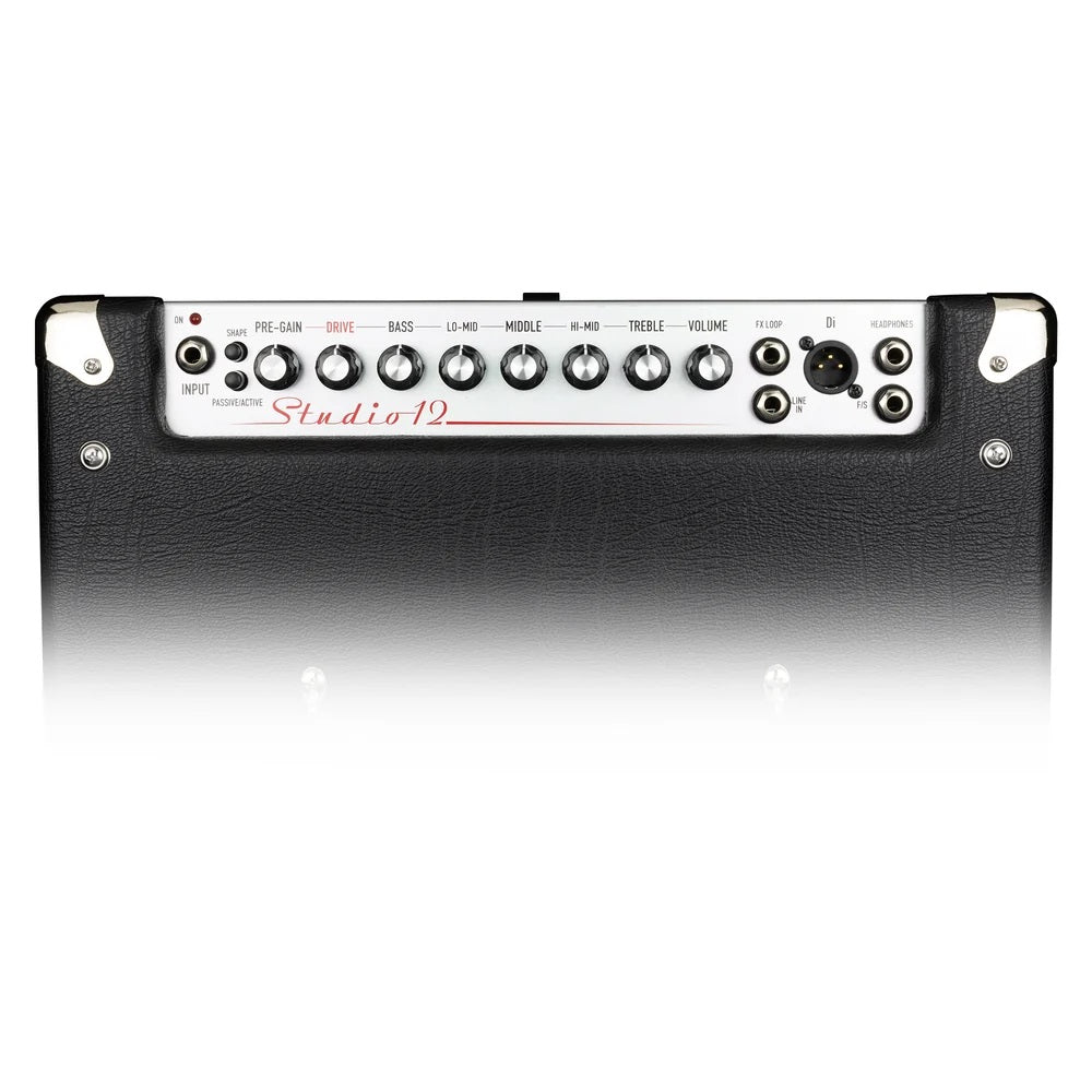Ashdown Studio 12 100W bass combo amplifier with 12-inch speaker control panel