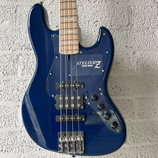 atelier z jhj 245 custom transparent blue body closeup
