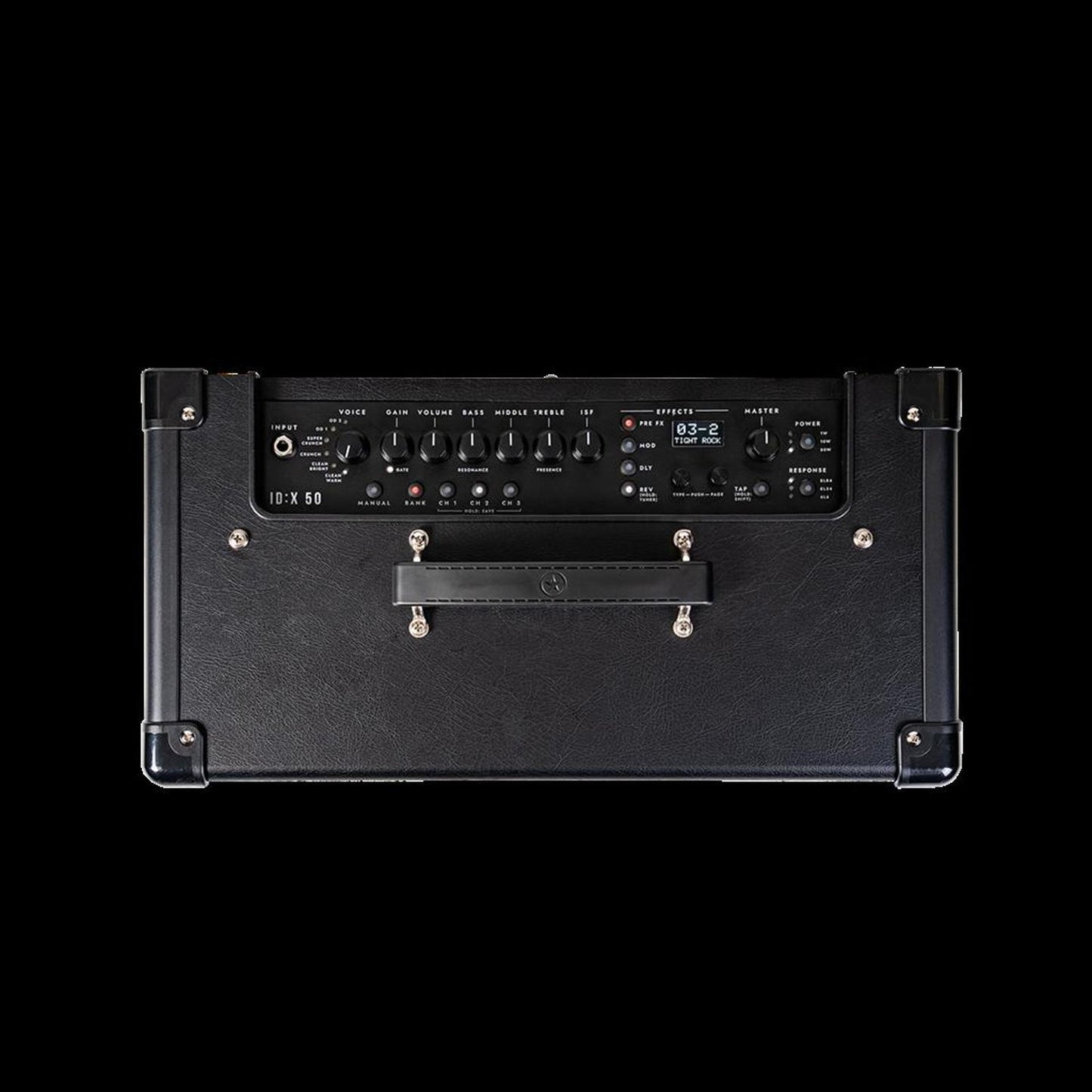 blackstar id-x 50 guitar amplifier control panel