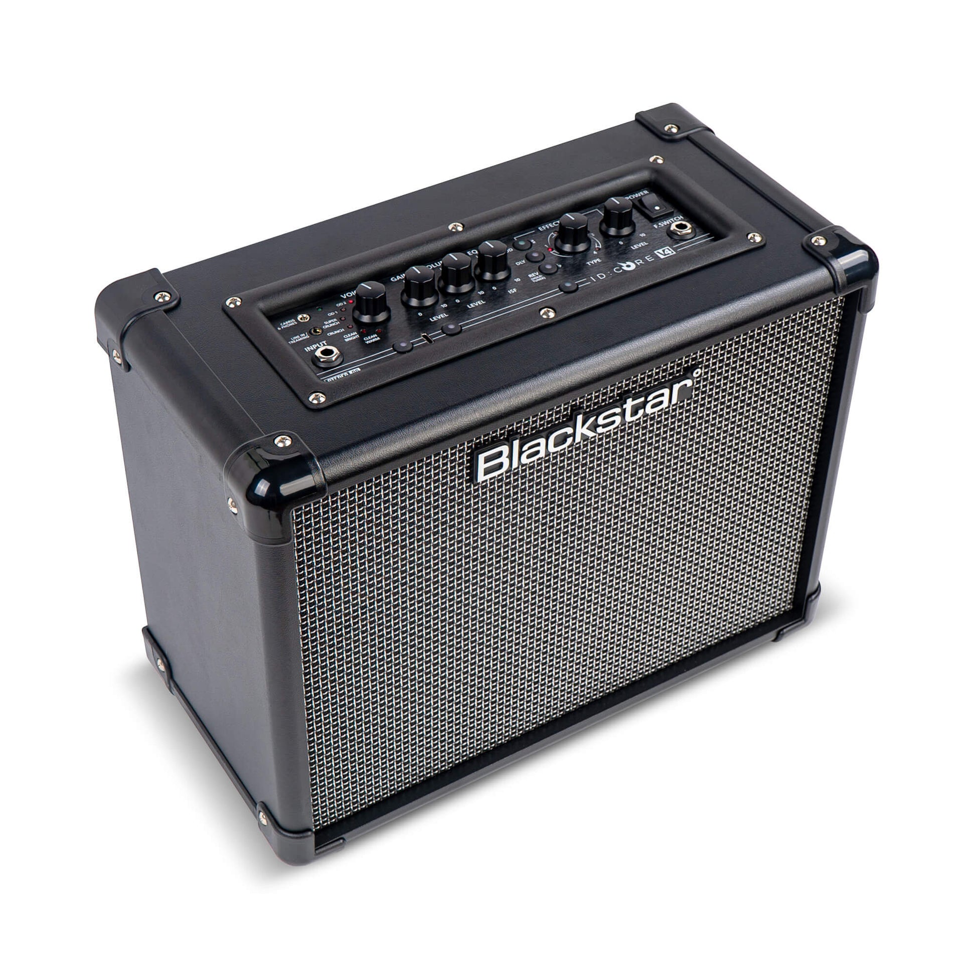 blackstar id core v4 20 guitar amp top angled view left