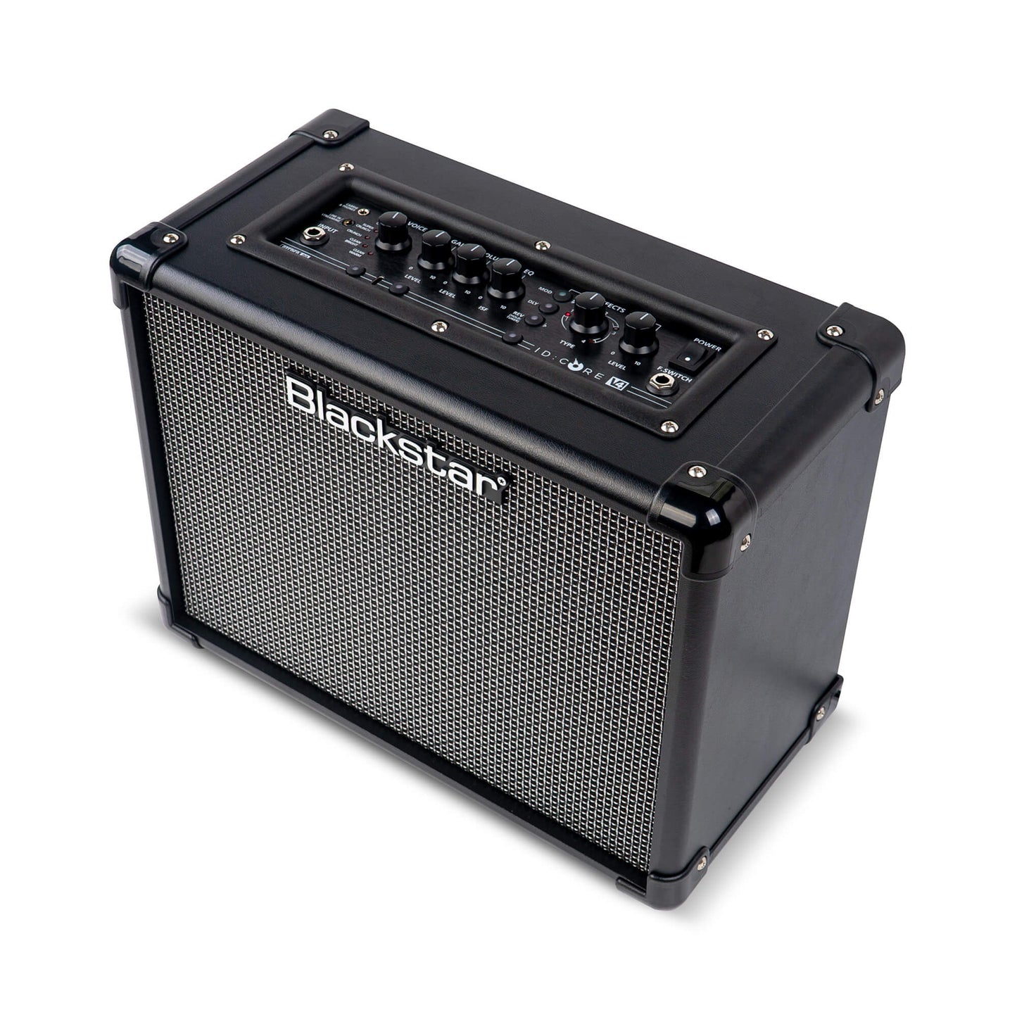 blackstar id core v4 20 guitar amp top angled view right