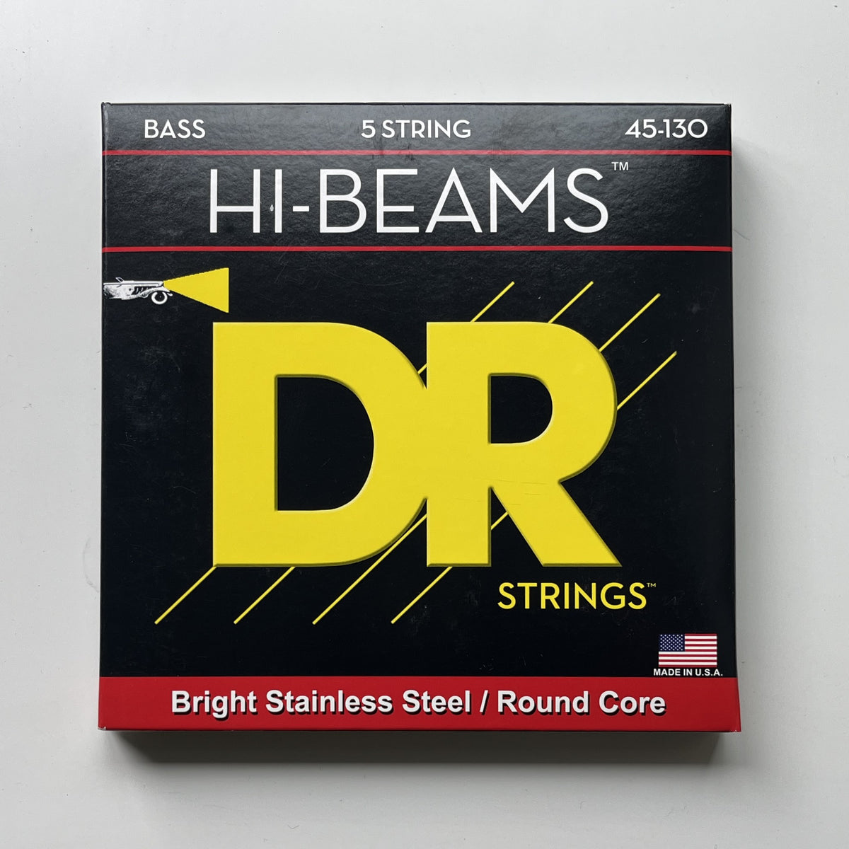 dr hi-beams mr5-130 5-string bass strings 45-130