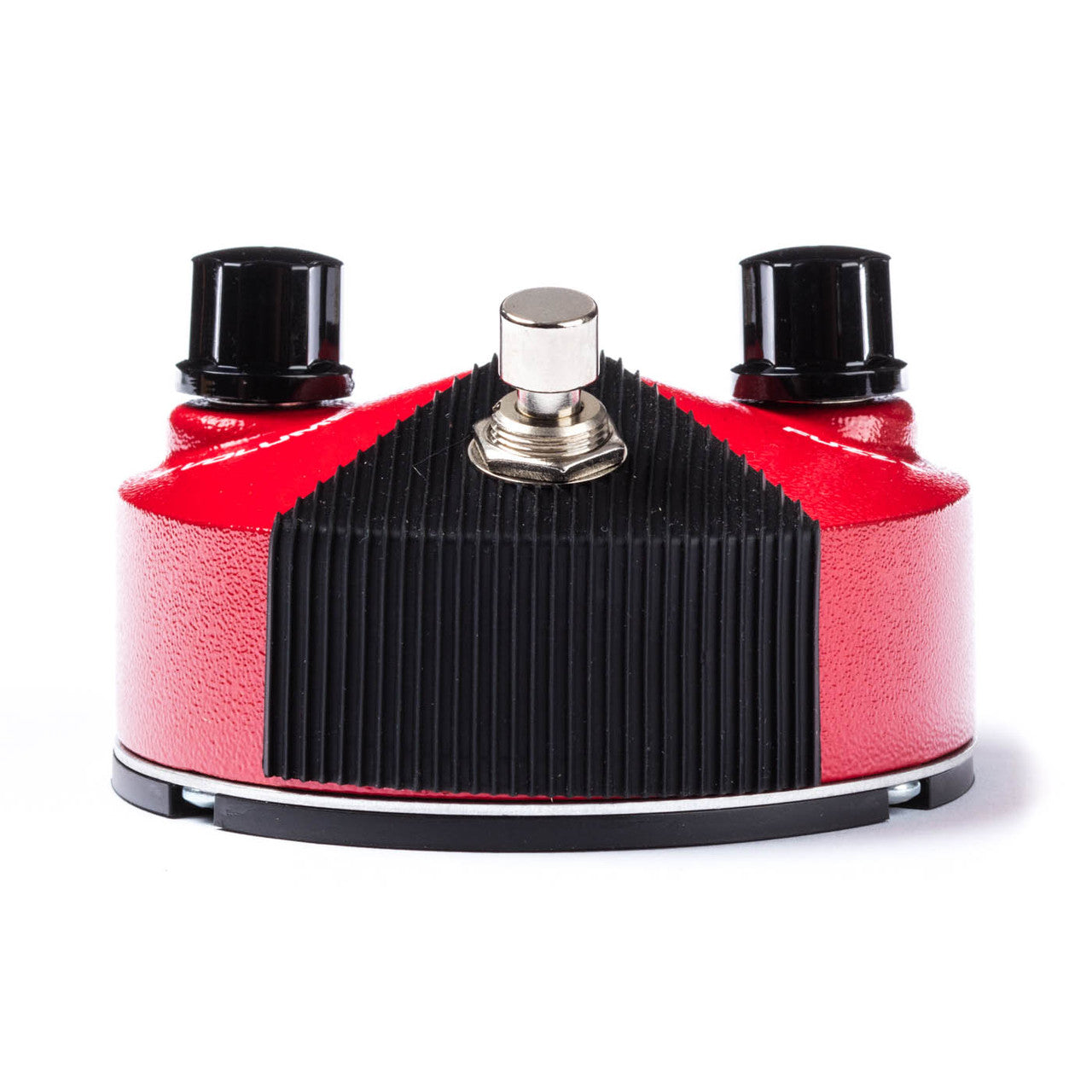 dunlop ffm2 fuzz face mini germanium red side view bottom