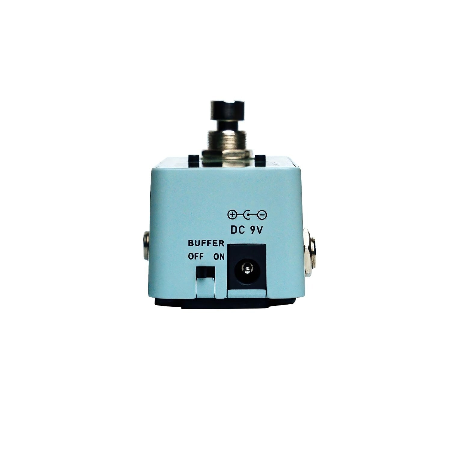 electro-harmonix mini pedal tuner side view top