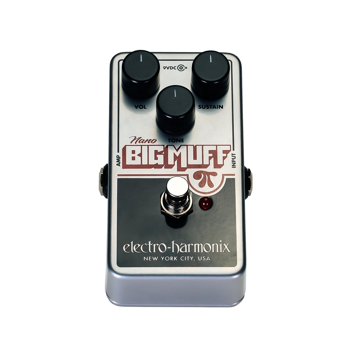 electro-harmonix nano big muff pi fuzz bottom angle