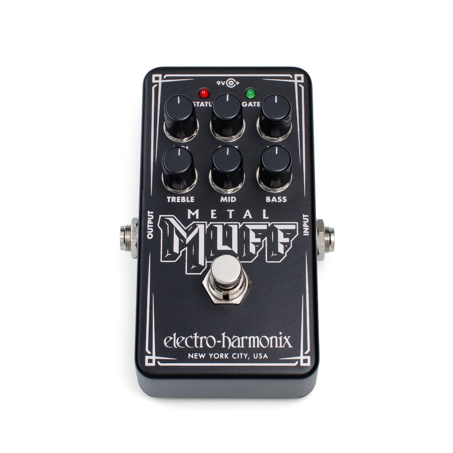 electro-harmonix nano metal muff distortion bottom angle