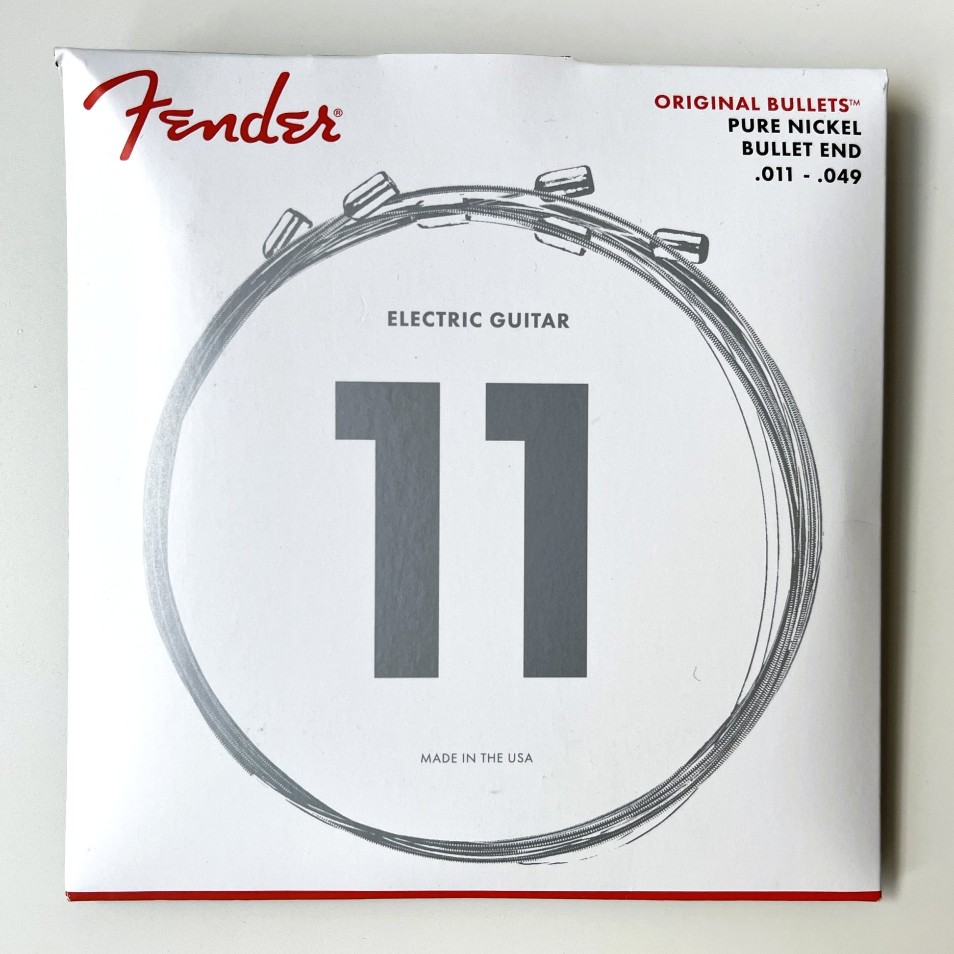 fender original bullets electric guitar strings 11-49