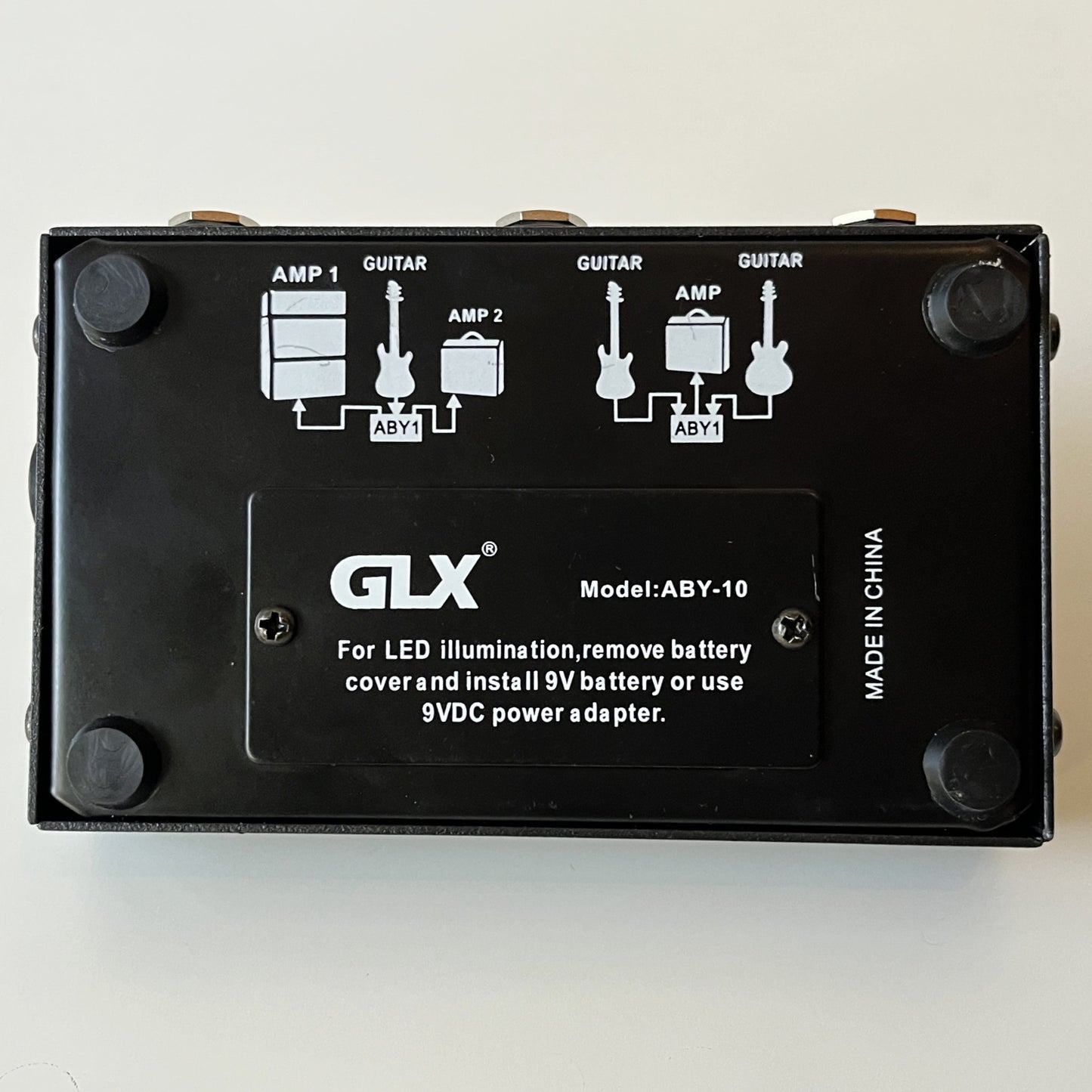 glx aby switch box back view