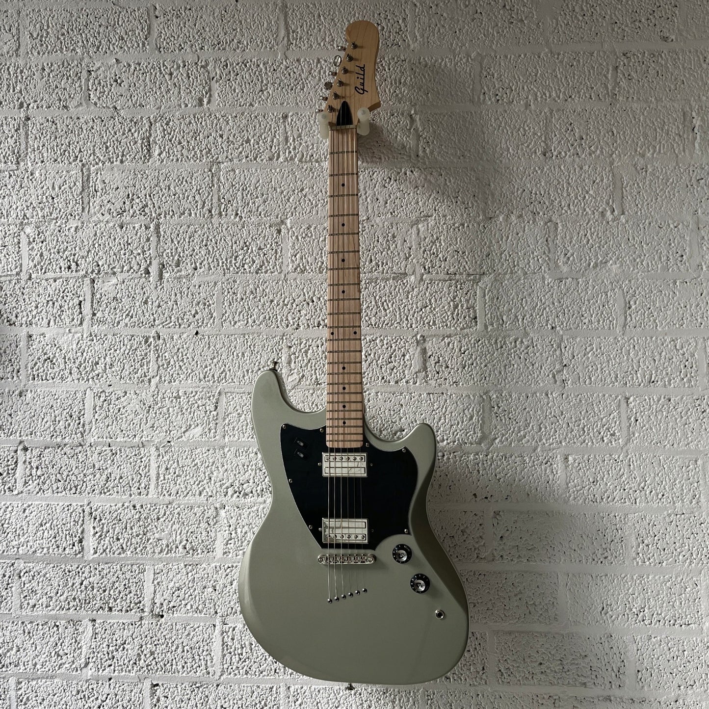 guild surfliner hh electric guitar shoreline mist