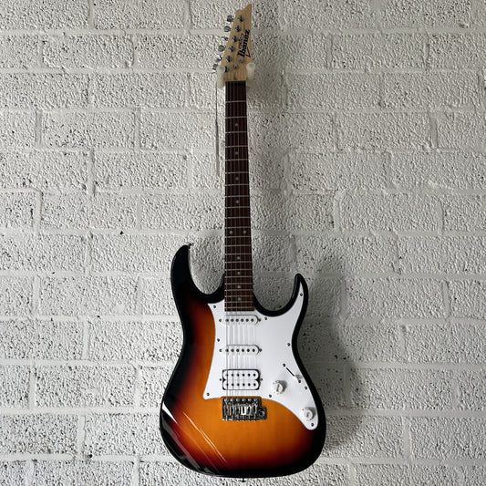 ibanez grx40 sunburst electric guitar
