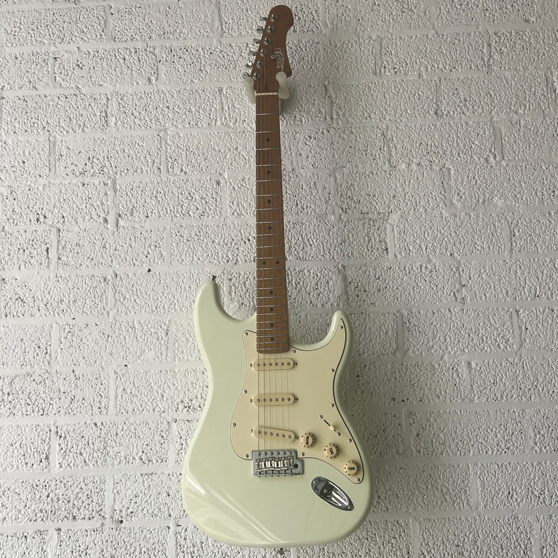 jet js300 electric guitar white