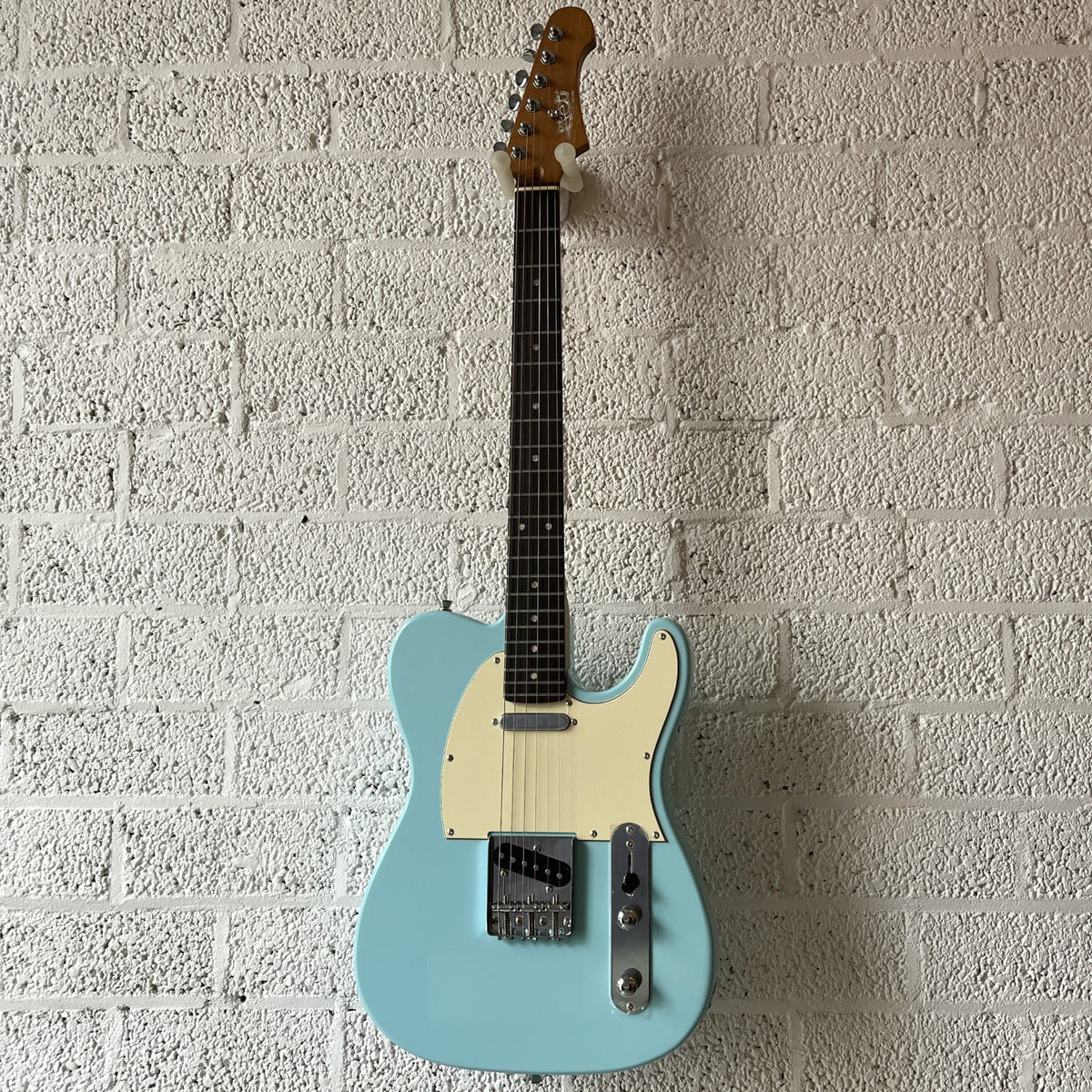 jet jt300 electric guitar blue rosewood fingerboard