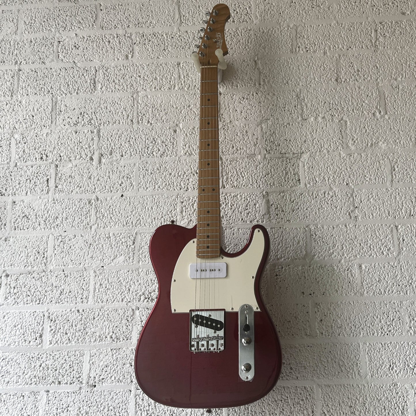 jet jt300 p90 electric guitar candy apple red