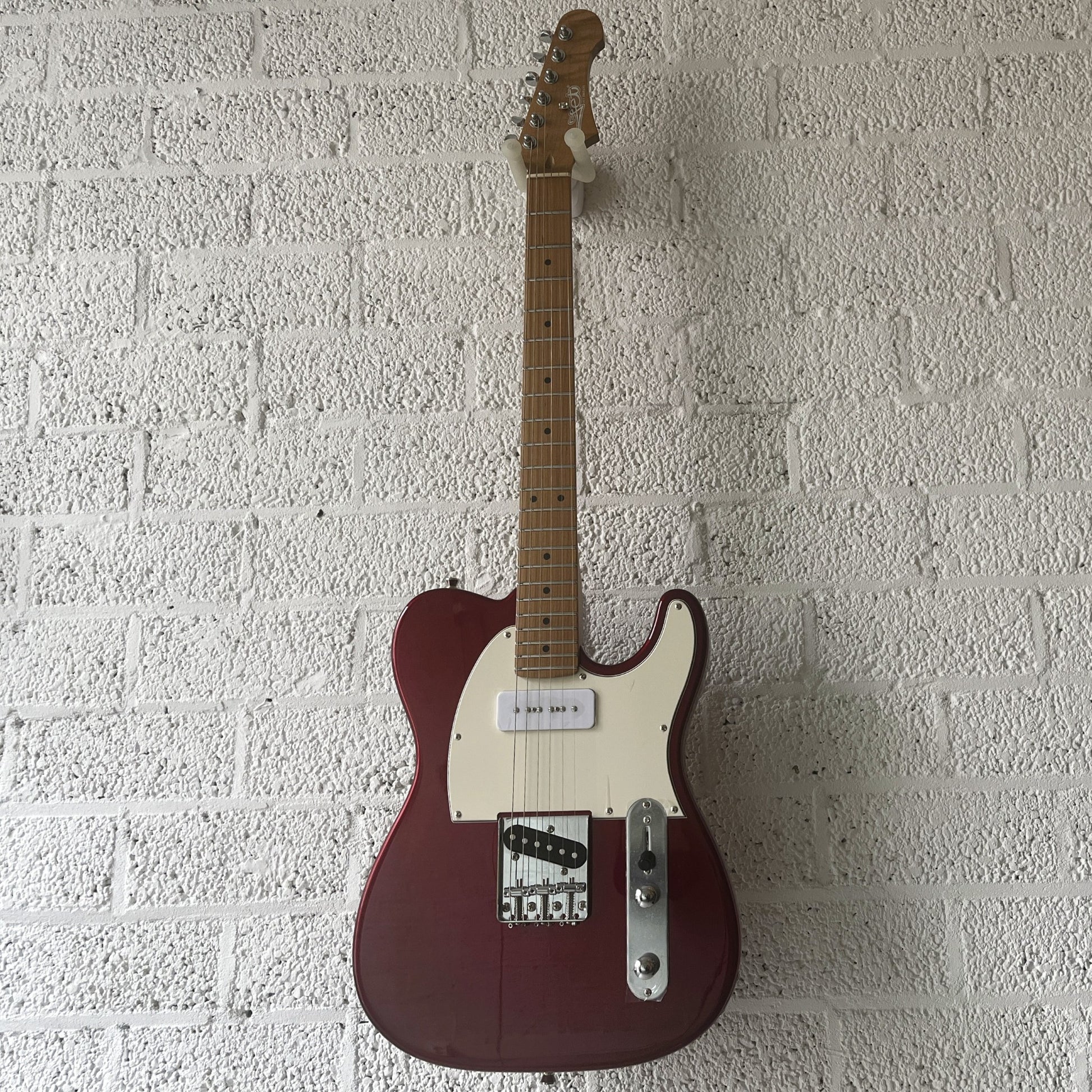 jet jt300 p90 electric guitar candy apple red