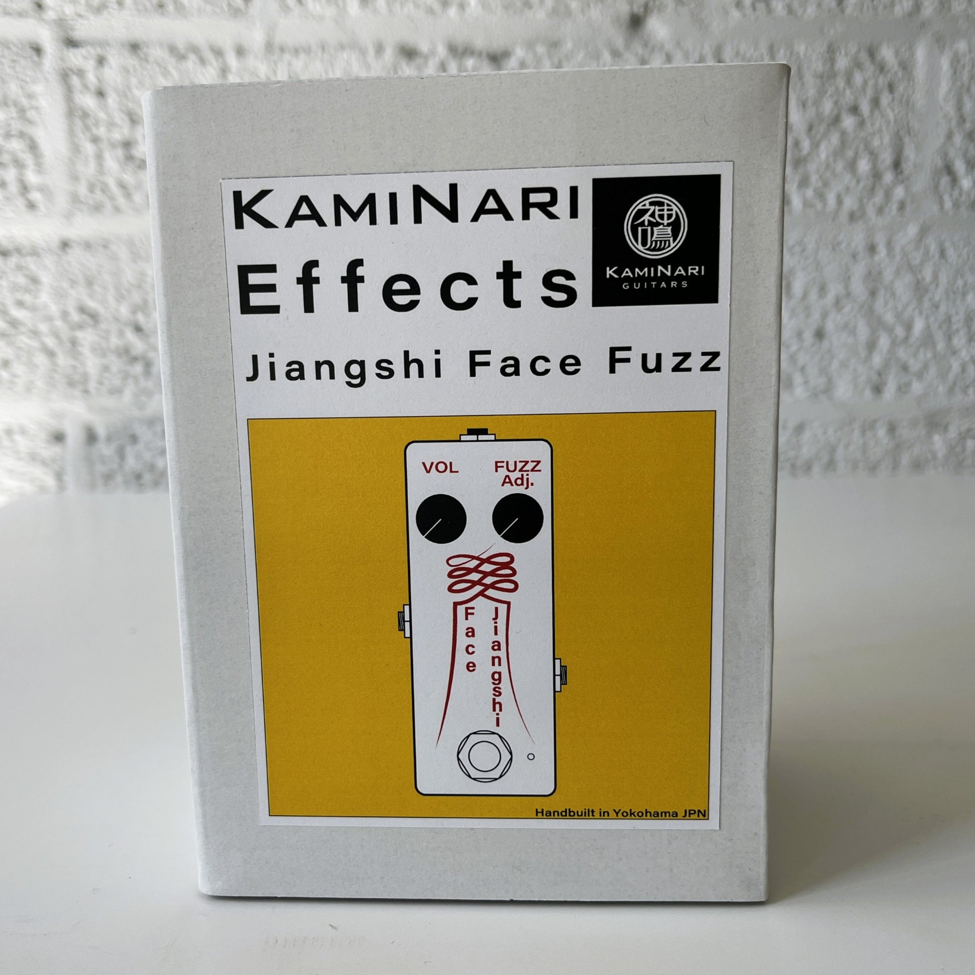 kaminari jiangshi face fuzz pedal packaging