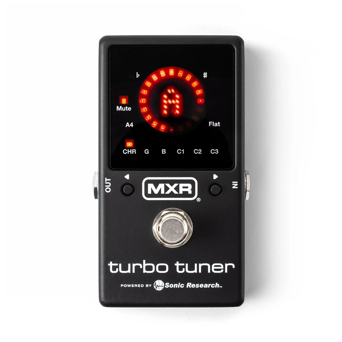 mxr m400 turbo tuner display on