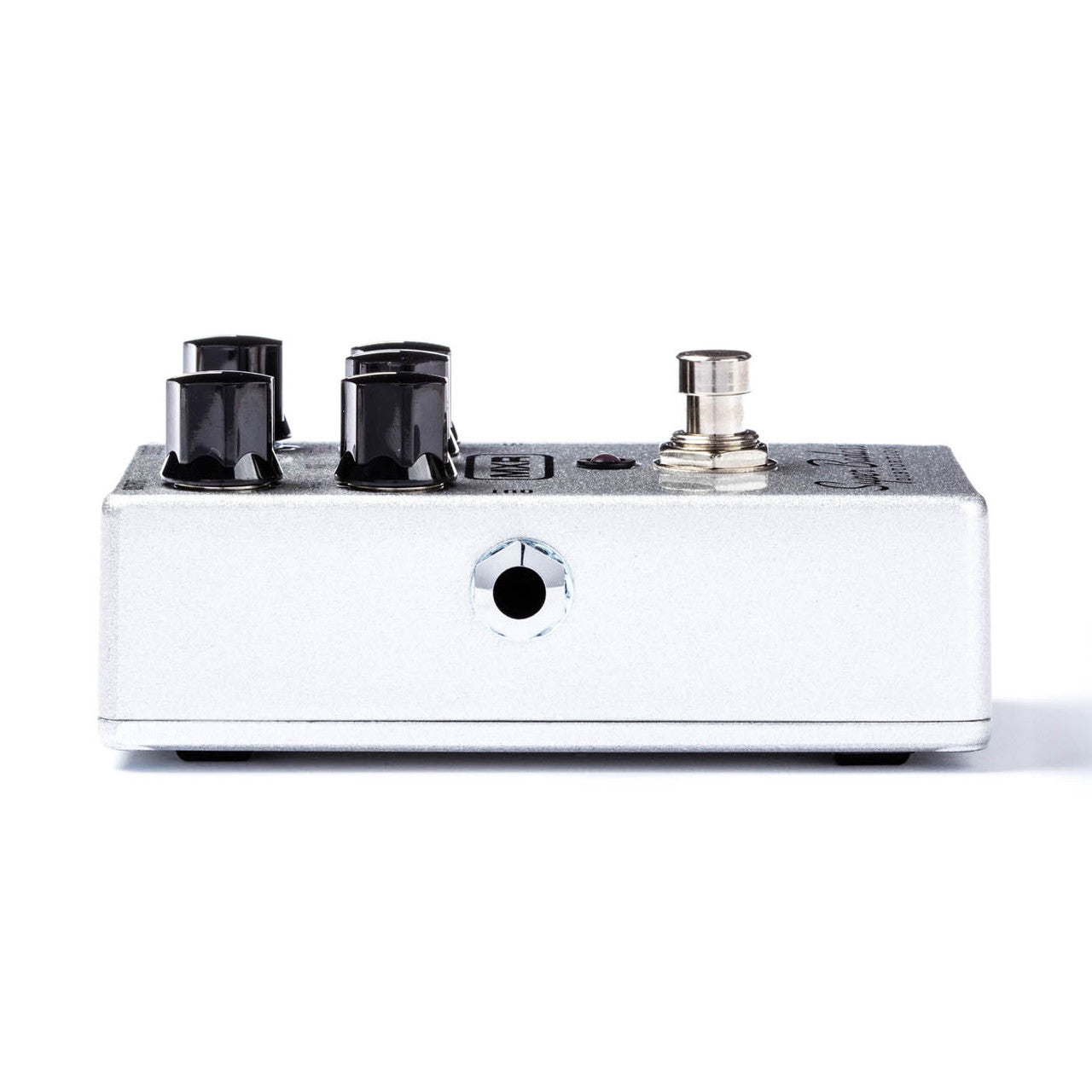 mxr m75 super badass distortion side view left