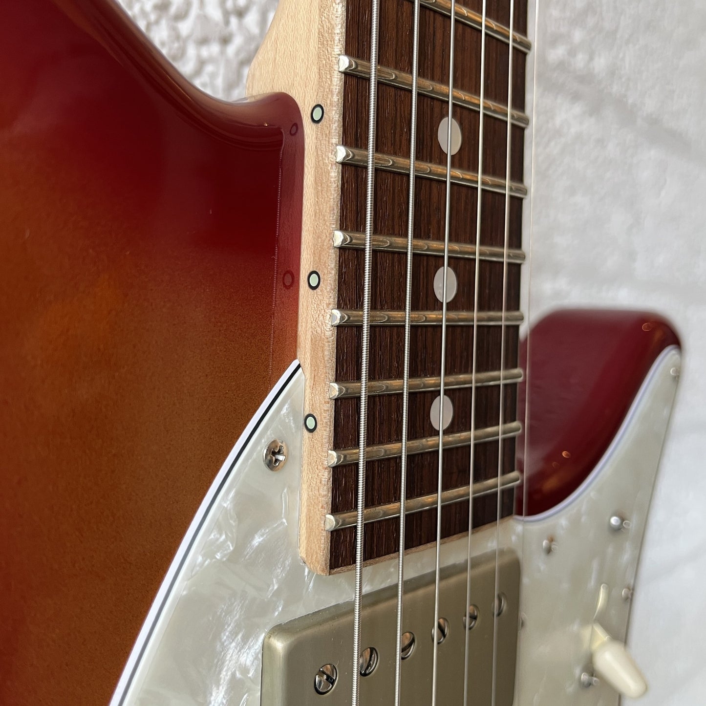 oopegg trailbreaker mk1 fireburst fretboard