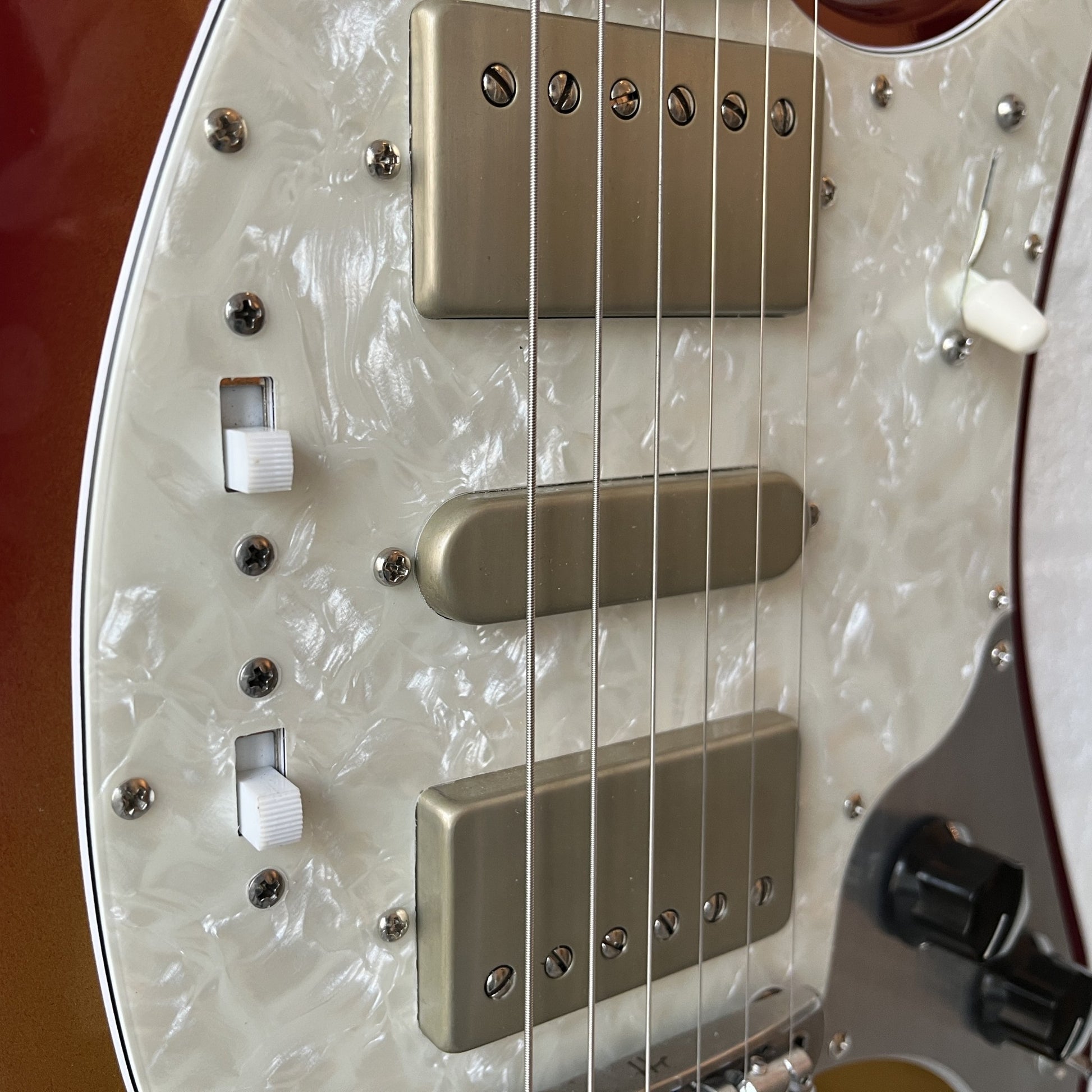 oopegg trailbreaker mk1 fireburst pickups