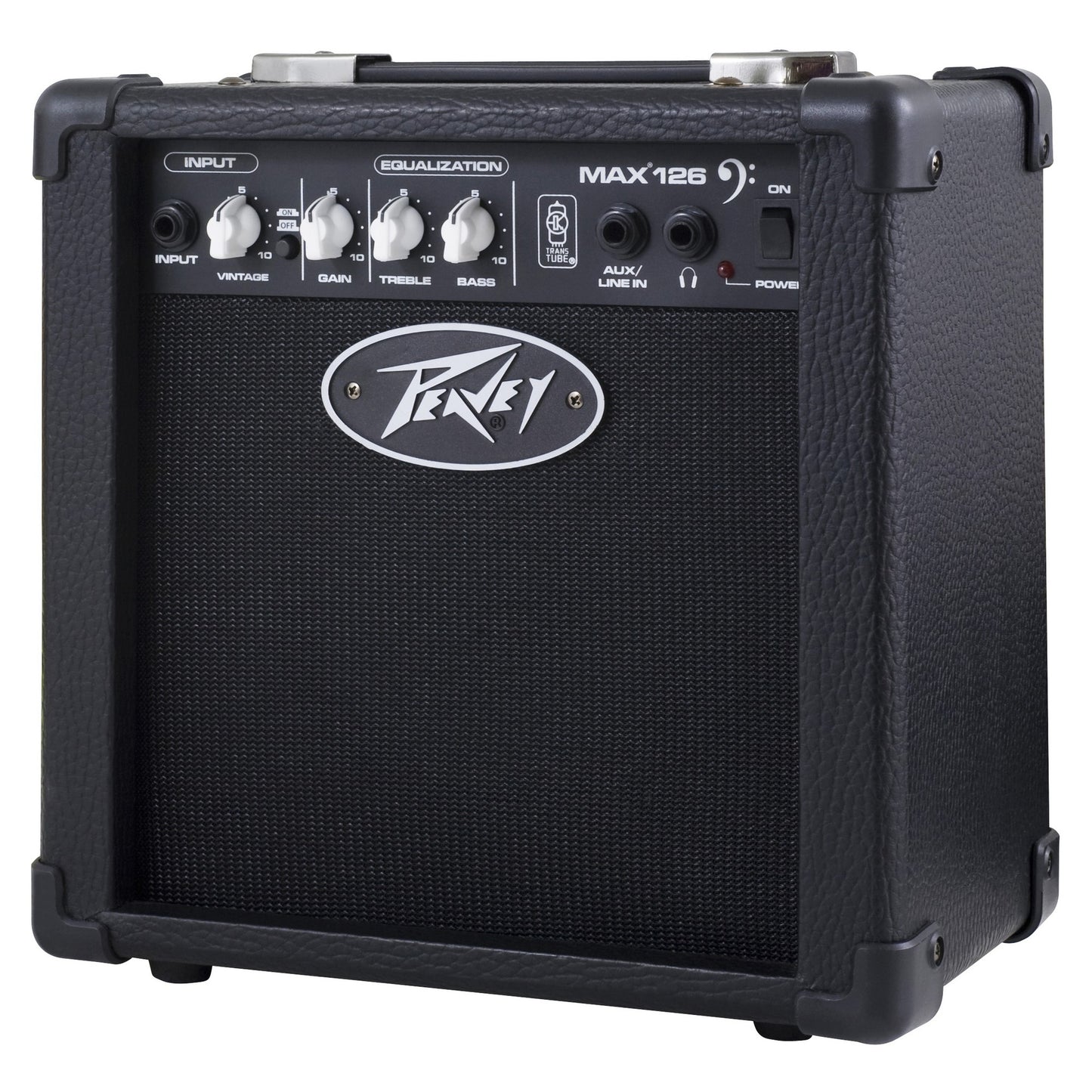 peavey max 126 bass combo amp 10w angled right