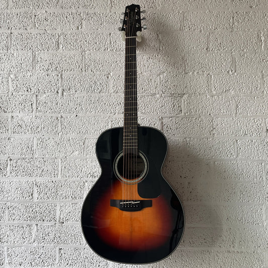 takamine gn30 brown sunburst acoustic guitar nex body