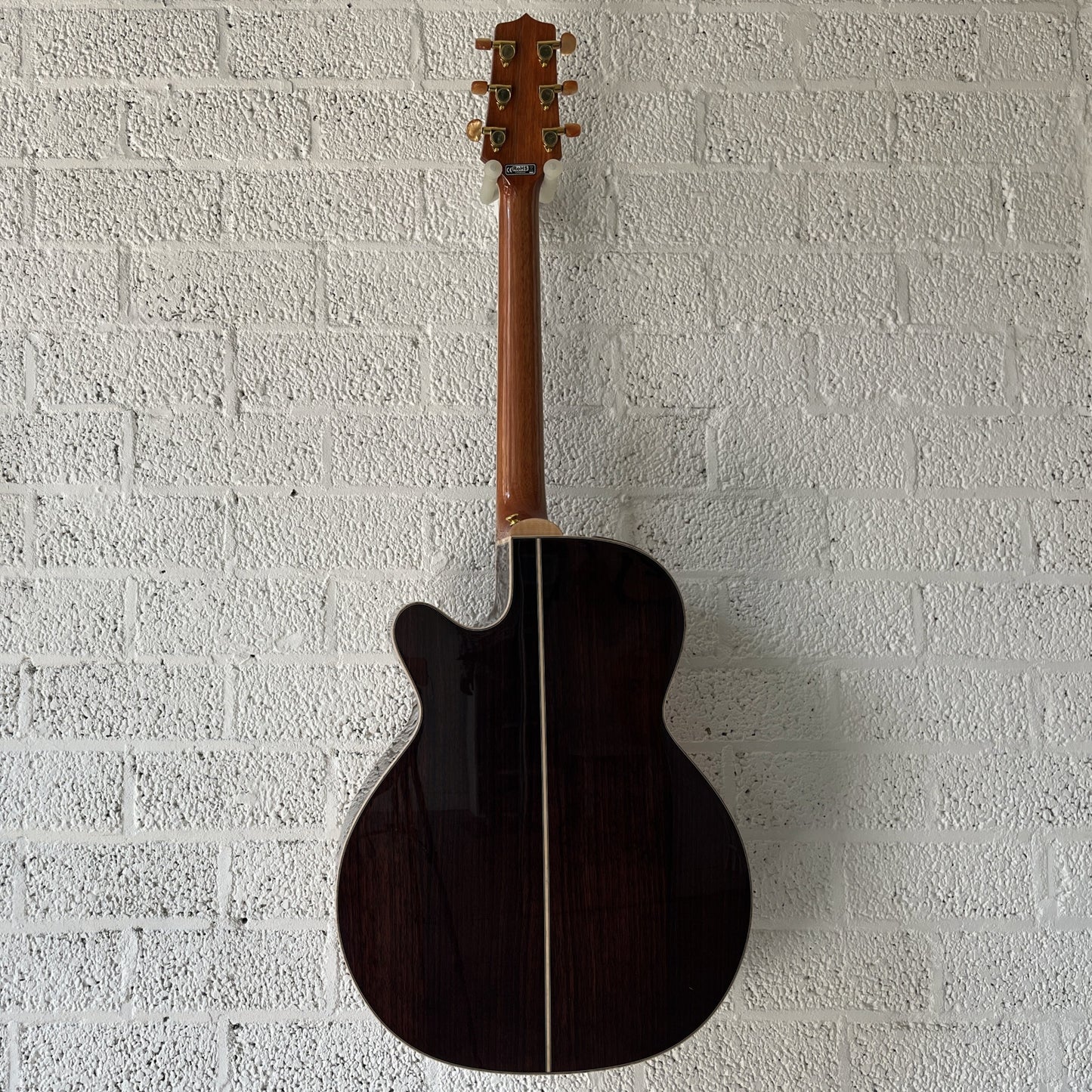 takamine gn71cenat auditorium guitar back view