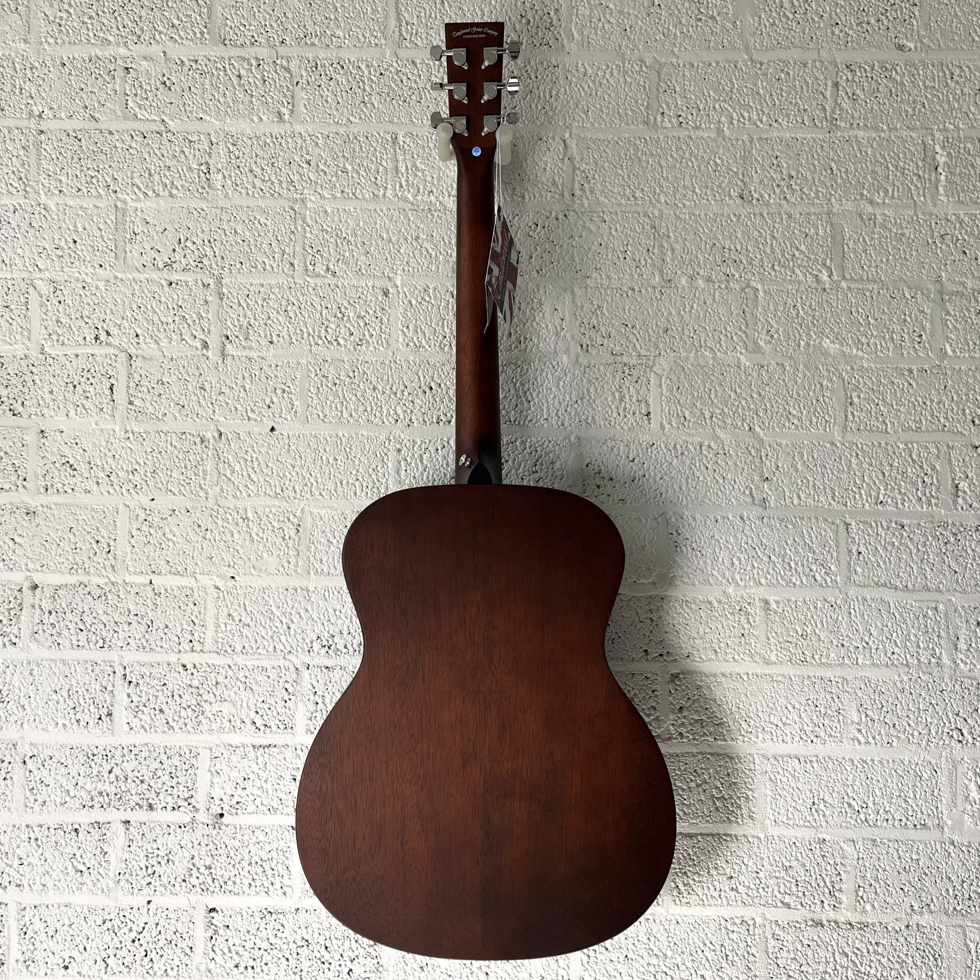 tanglewood tc3 crossroads auditorium acoustic guitar back view