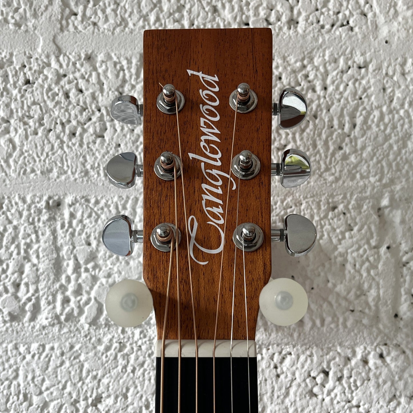 tanglewood tr3 roadster auditorium acoustic guitar headstock