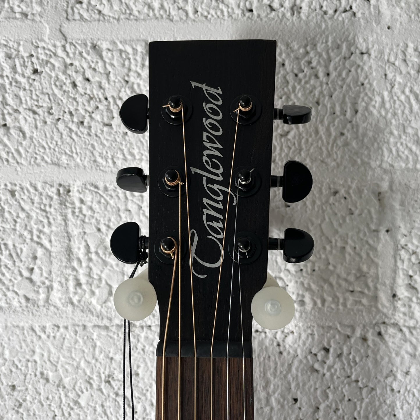 tanglewood ts3 strada auditorium acoustic guitar headstock