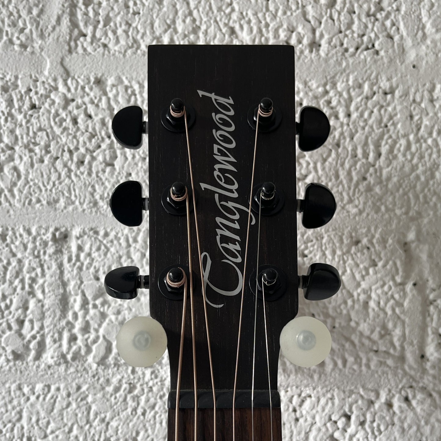 tanglewood ts5 strada dreadnought acoustic guitar headstock