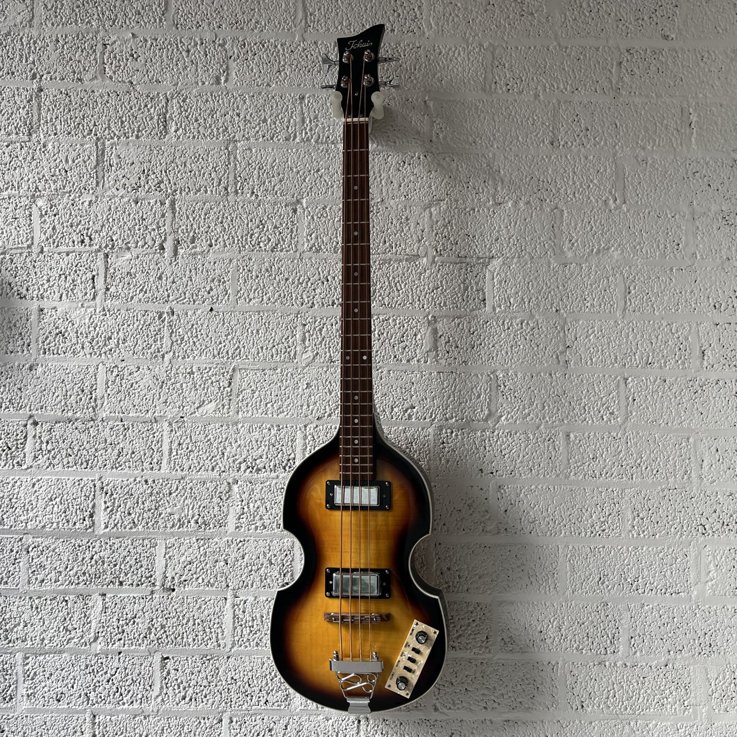 tokai vb68 vintage sunburst violin bass